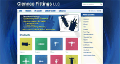 Desktop Screenshot of glenncofittings.com
